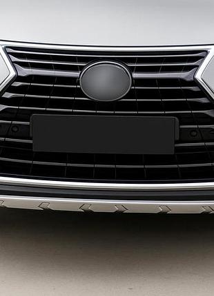 Передня та задня накладки v2 (2 шт) для lexus nx 2014-2021 рр