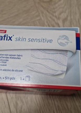 Хирургический пластырь leukoplast hypafix skin sensitive 10 см х 5 м швейцария оригинал (силиконовый для чувствительной кожи)