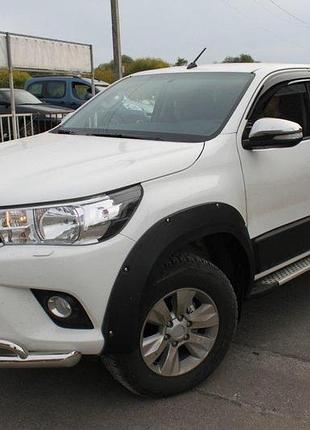 Розширювачі колісних арок (2015-2020, абс, на болтах) для toyota hilux 2015- рр