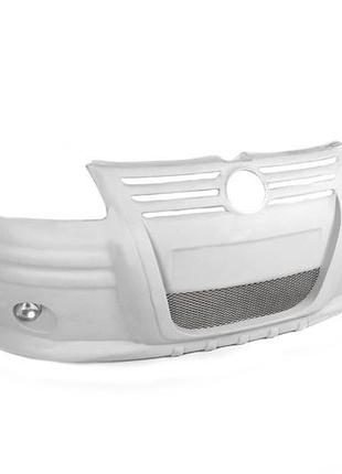 Передний бампер (накладка, грунт под покраску) для volkswagen caddy 2004-2010 гг