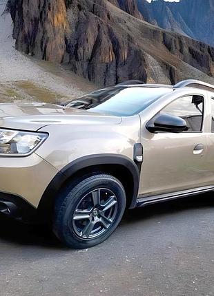 Розширювачі арок широкі (8 шт, abs) eurocap - туреччина для renault duster 2018-2024 рр