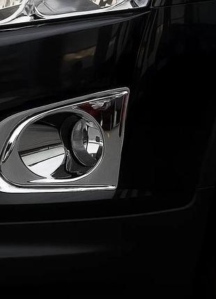 Накладки на противотуманные фары (2 шт, abs) для chevrolet trax 2012-2023 гг