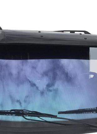 Козирьок на лобове скло (чорний глянець, 5мм) для mercedes vito w638 1996-2003 рр