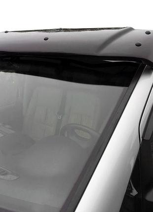 Козырек на лобовое стекло (черный глянец, 5мм) для mercedes viano 2004-2014 гг