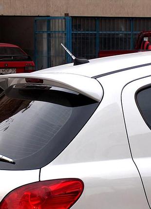 Спойлер meliset (под покраску) для peugeot 207 2006–2014 гг