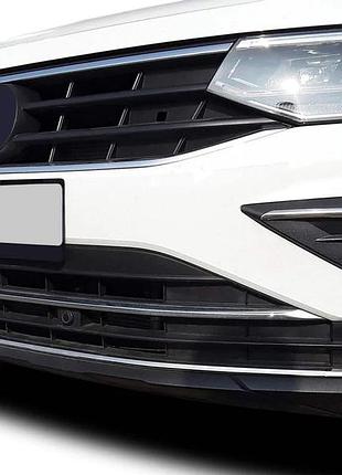 Накладки на противотуманные фары 2020-2026 (4 шт, нержавейка) для volkswagen tiguan