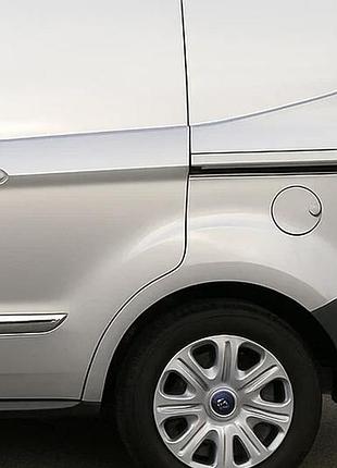 Молдинги раздвижных дверей нержавеющая сталь (2 шт.) для ford courier 2014-2023 гг