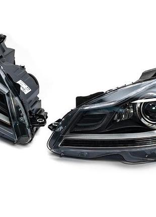 Передние фары led (2011-2015, комплект 2 шт) для mercedes c-class w204