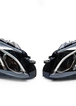 Передние фары oem 2016-2020 (2 шт, без блоков, led) для mercedes e-class w213