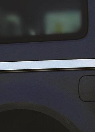 Молдинги нержавеющая сталь раздвижные двери (2 шт.) макси база для volkswagen caddy 2010-2015 гг
