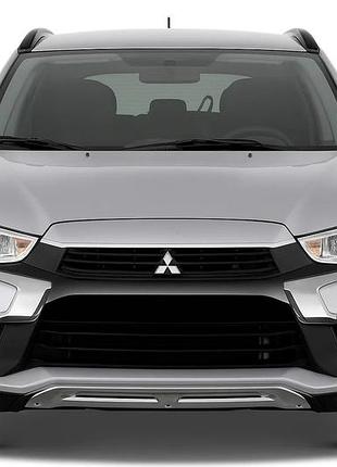 Накладки на передний и задний бампер (2013-2016) для mitsubishi asx