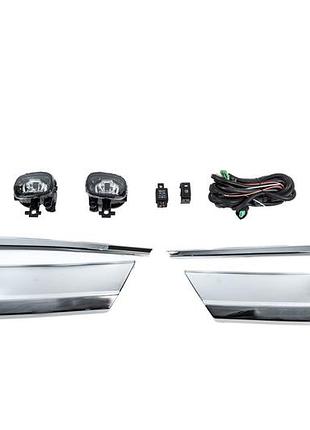 Противотуманные фары (2 шт, для 2020) для nissan patrol y62 2010-2024 гг