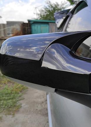 Накладки на зеркала bmw-style (2 шт) для renault megane ii 2004-2009 гг