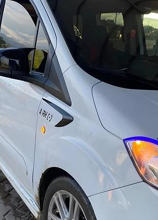 Накладки на зеркала bmw-style (2018-2026, 2 шт) для ford courier