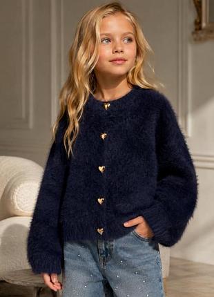 Шикарний пухнастий кардиган h&m