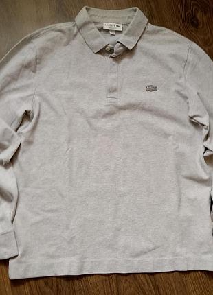 Лонгслив поло lacoste