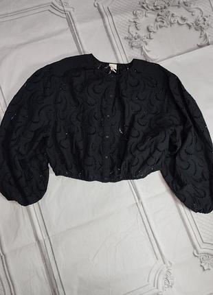 Блуза ришелье h&amp;m 7