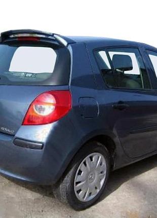 Спойлер hb (грунтованный под покраску) для renault clio iii 2005-2012 гг