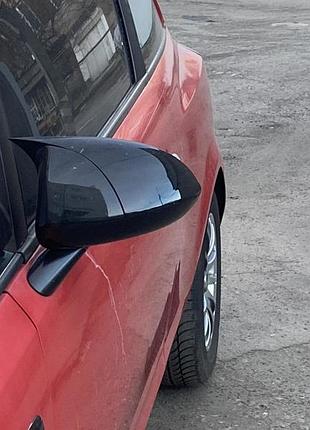Накладки на дзеркала bmw-style (2 шт) для opel corsa d 2007-2014 рр