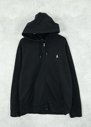 Polo ralph lauren hoodie черное мужское худи