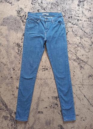 Брендовые джинсы скинни levis, 29 размер.