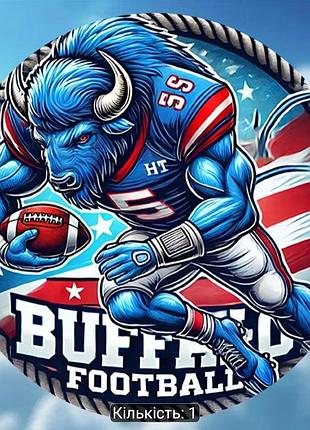 Футбольна табличка, декор nfl buffalo bills