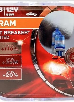 Лампа головного світла osram h3 55w 64151nbu night breaker unlimited -2026110% (2 шт)