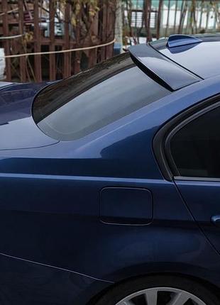 Спойлер eurocap (abs, черный глянец) для bmw 3 серия e90/e91 2005-2011 гг