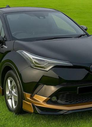 Комплект обвеса (грунтованный под покраску) для toyota c-hr 2016-2023 гг