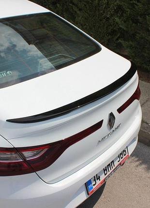 Спойлер meliset (под покраску) для renault megane iv 2016-2025 гг