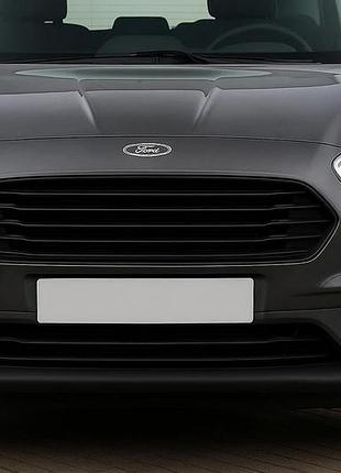 Накладки на противотуманки (2018-2026, 2 шт, нерж) carmos - турецька сталь для ford courier рр