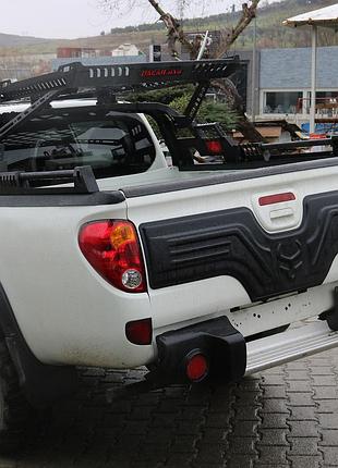 Пластиковая накладка на крышку багажника для mitsubishi l200 2006-2015 гг