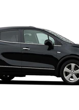 Молдинги дверей omsaline нержавейка для opel mokka 2012-2021 гг