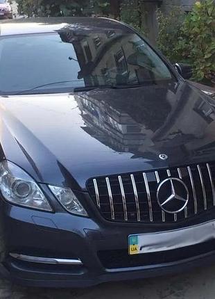 Передня решітка gt panamericana (2009-2012) для mercedes e-сlass w212 рр