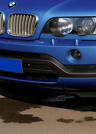 Накладка на передній бампер (1999-2003, під фарбування) для bmw x5 e53 рр