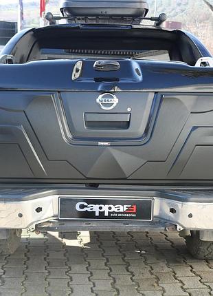 Накладка на кришку багажника (abs) для nissan navara 2006-2015 рр