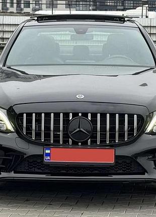 Передня оптика (2 шт, без блоків, рестайлінг) для mercedes c-сlass w205 2014-2021 рр