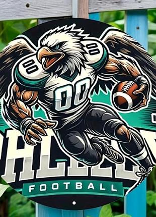 Футбольная табличка, декор nfl philadelphia eagles
