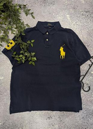 Топовая футболка polo ralph lauren big pony