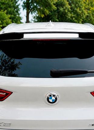 Спойлер lip (1234 upgrade, черный) для bmw x2 f39 2018-2023 гг