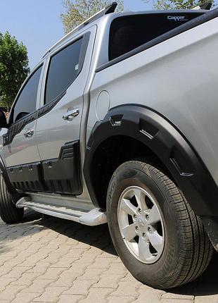 Розширювачі колісних арок v2 (eurocap) для fiat fullback 2016- рр