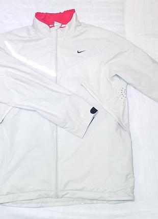 Спортивна бігова вітровка nike running / storm-fit р. l рефлективна