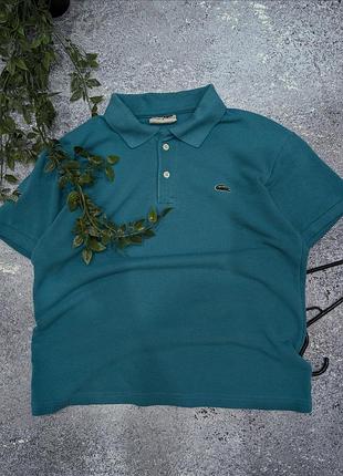 Винтажная футболка lacoste la chemise