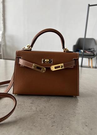 Сумка ерме келлi hermes kelly 19 swift  шкiра ручна робота 1:1