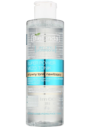 Тонік bielenda skin clinic professional з гіалуроновою кислотою 200 мл