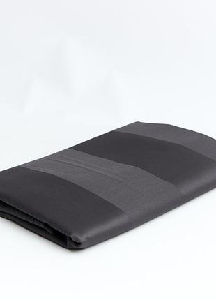 Простынь moon&star satin stripe dark graphite 150х220 см (ms-860000941)