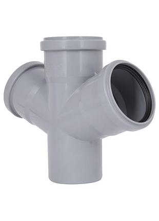 Крестовина канализационная ostendorf-osma ht-system plus d75/75/75/75×67°
