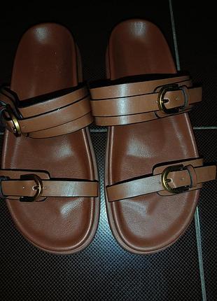 Шлепанцы zara