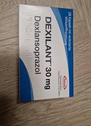 Dexilant 30 mg dexlansoprazol 28 капсул (дексилант от изжоги и рефлюкса) швейцария оригинал