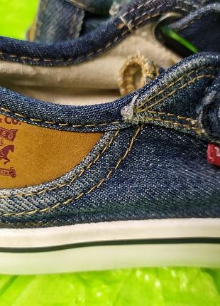 Кеды джинсовые levi's (сша, р.28)